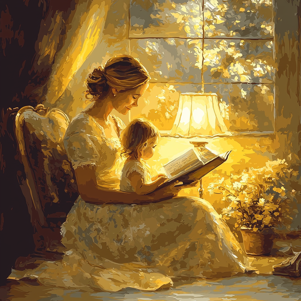 Twilight Storytime Number Painting