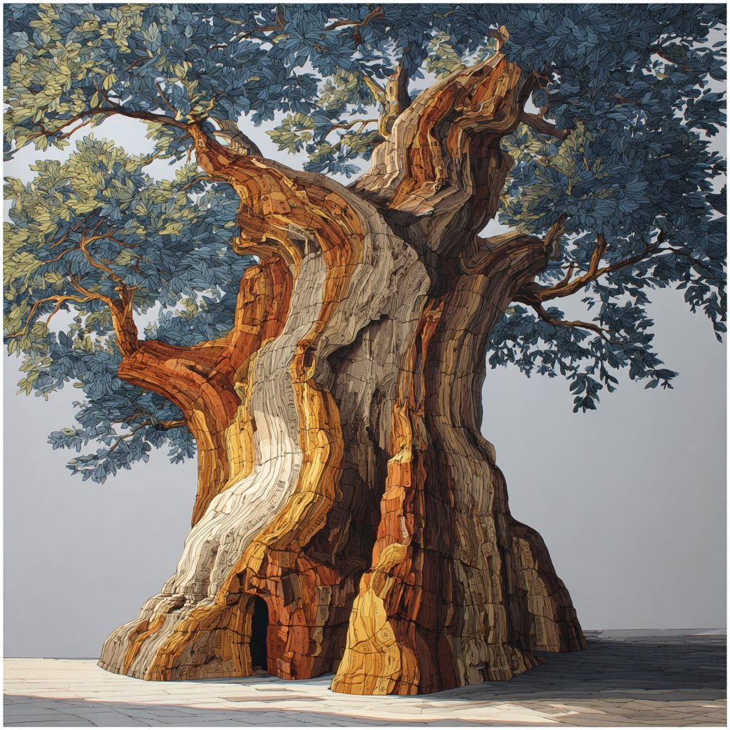 Michelangelo Inspired Cedar Titan DIY paint by numbers