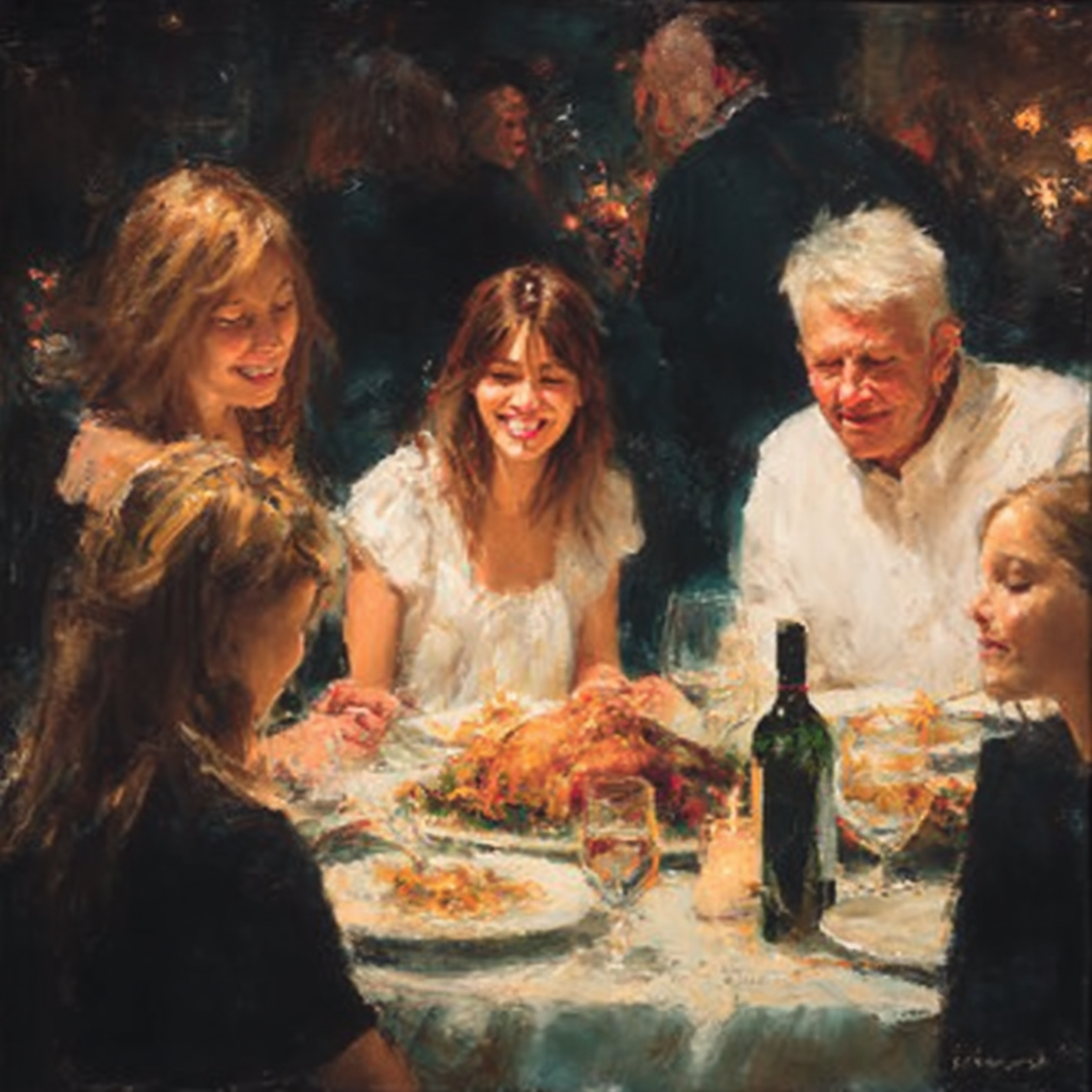 Evening Of Gratitude Paint By Number