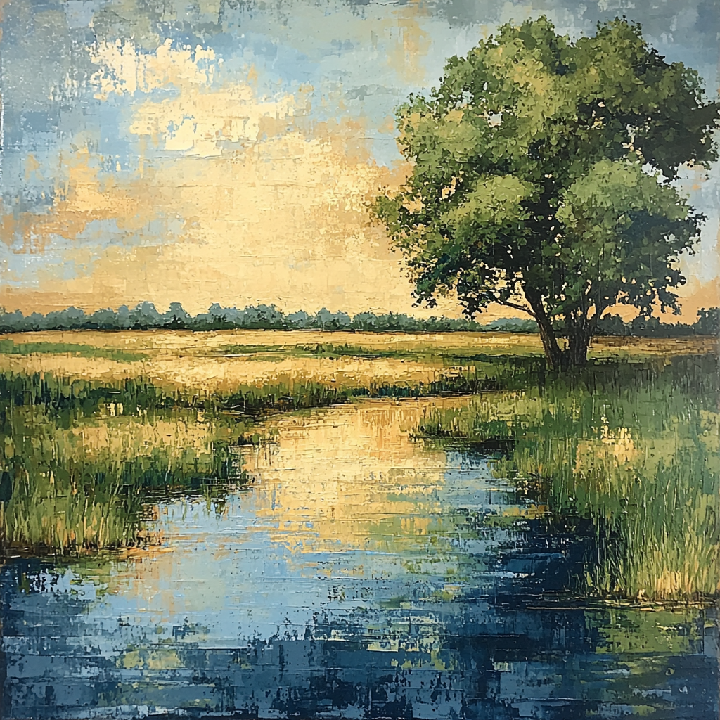 Georges Seurat Inspired Tranquil Elements Painting Number Kit