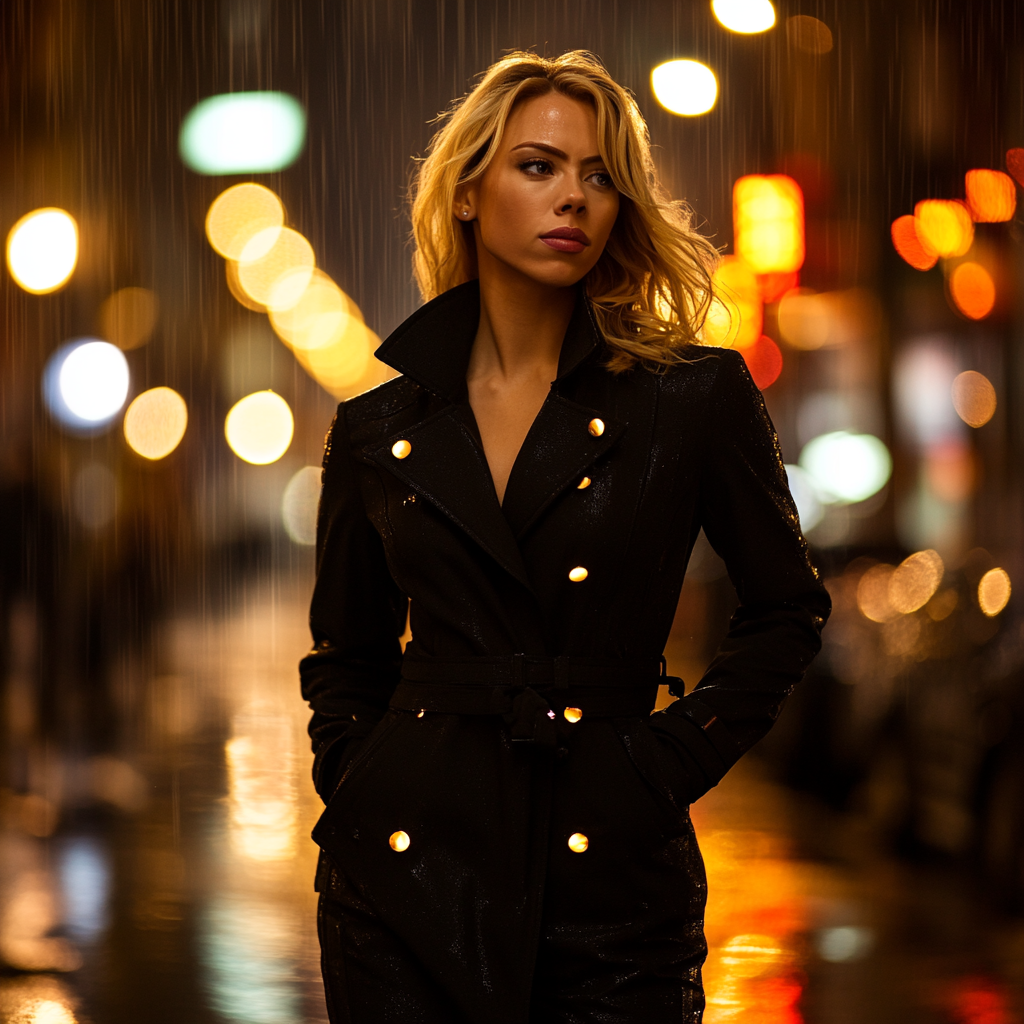 Scarlett Johansson: Silent Threads Of The Shadowed Agent Paint by numbers art