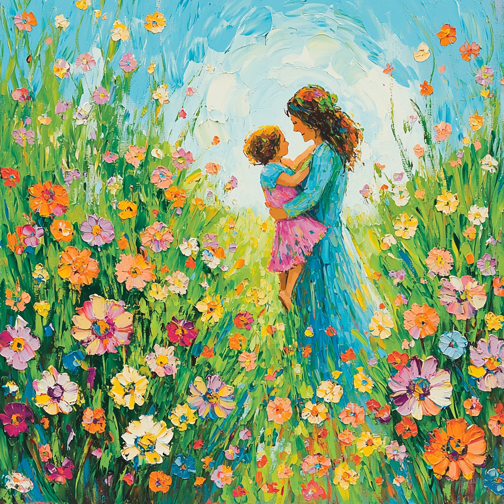 A Mother's Garden Of Dreams DIY Paint By Numbers