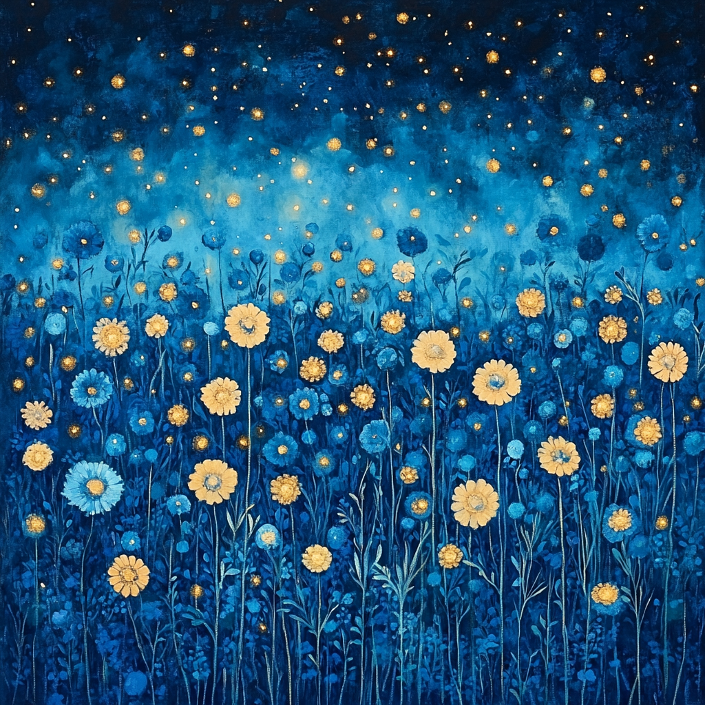 Edgar Degas Inspired Celestial Garden Painting by numbers kit