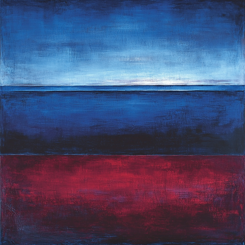 Mark Rothko Inspired Emotional Abyss Paint By Numbers Kits