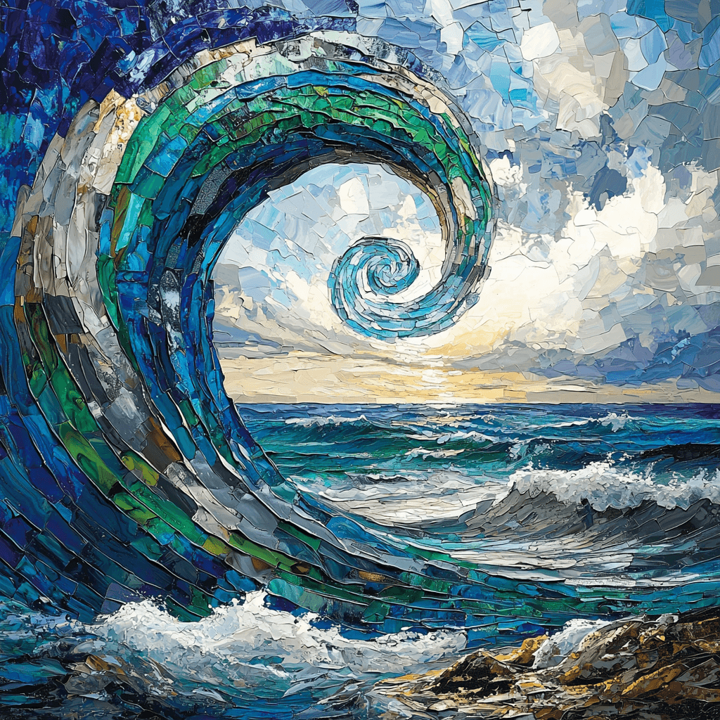 Michelangelo Inspired Whispering Elements Paint By Number