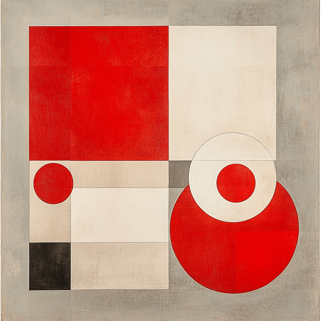 Kazimir Malevich Inspired Harmony In Form Painting By Numbers Kit