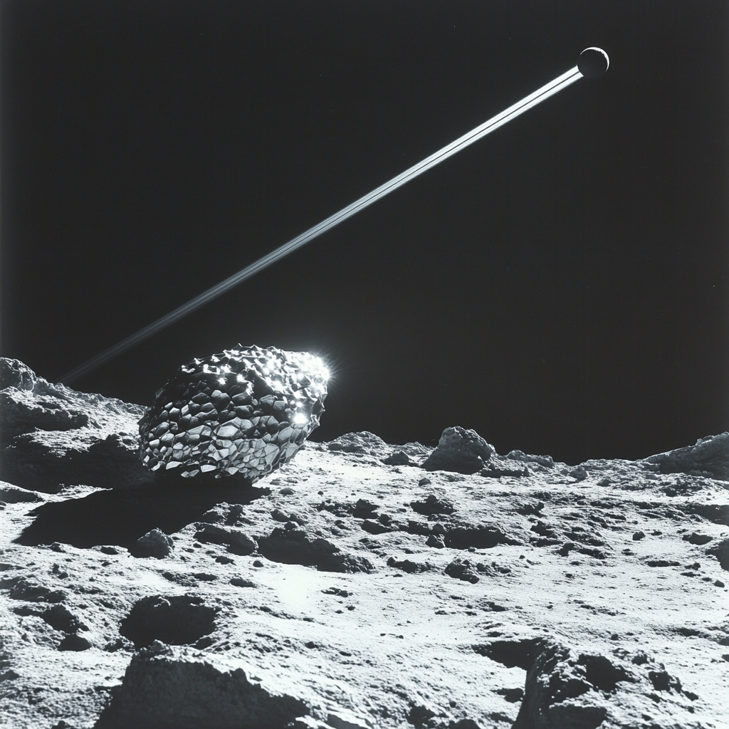 Caravaggio Inspired Comet Bloom Number painting