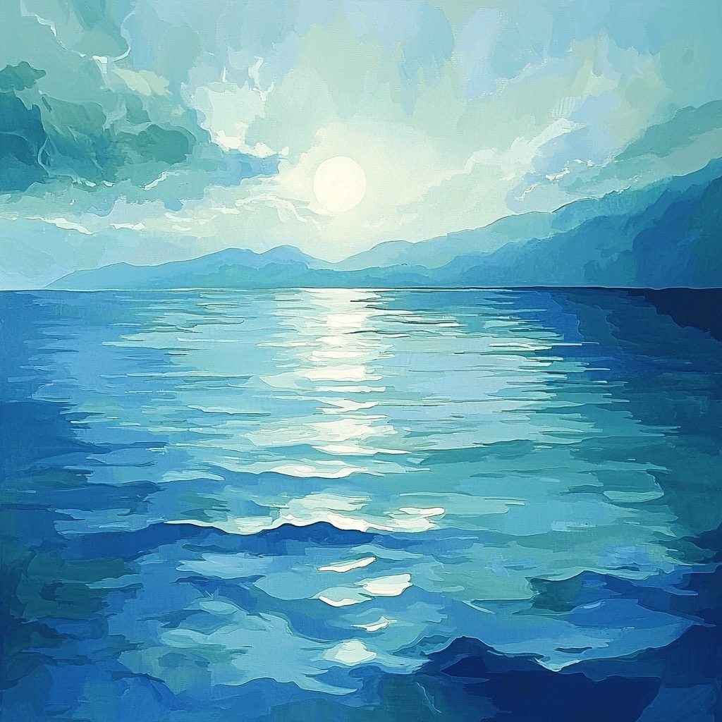 Zhao Mengfu Inspired Reverie In Tranquil Waters DIY Paint By Numbers