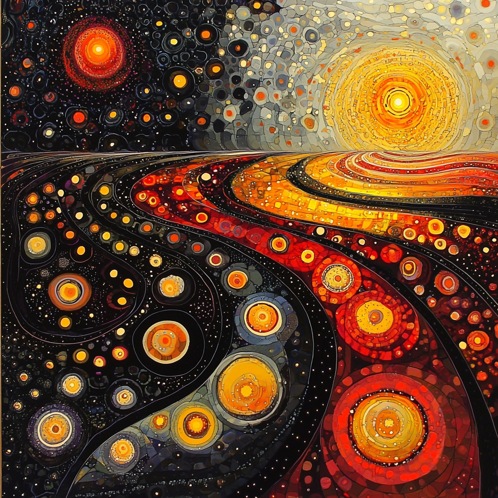 Yayoi Kusama Inspired Endless Reflections Painting By Numbers Kit