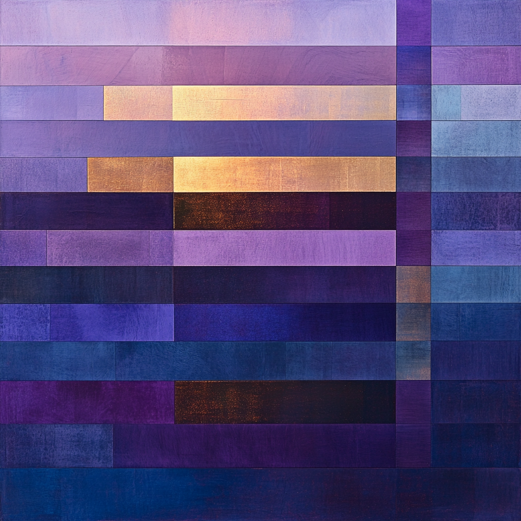 Mark Rothko Inspired Celestial Fold paint by color