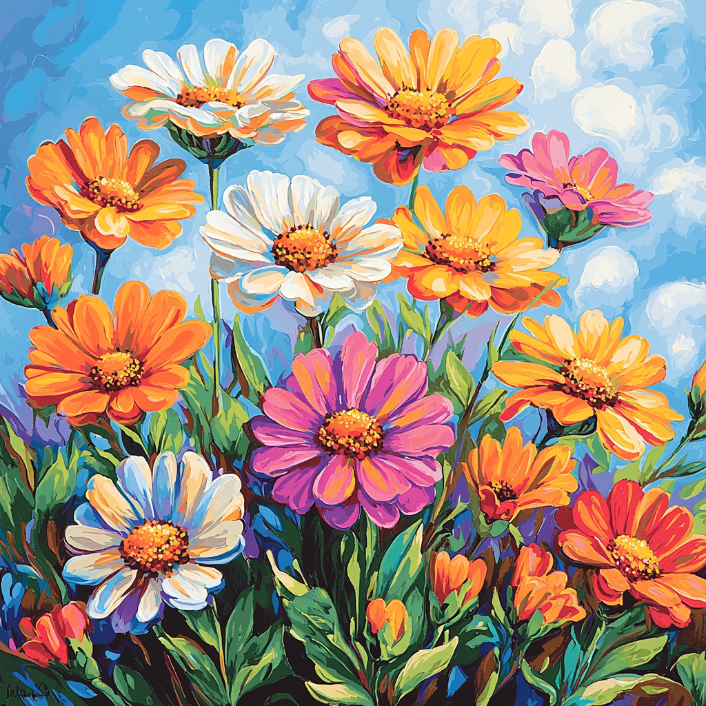 Mommy's Little Garden Numbered Painting Kits