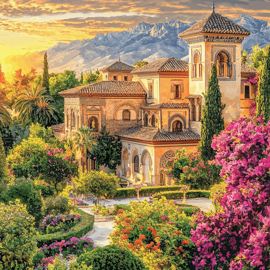 Granada - Spain Paint By Number