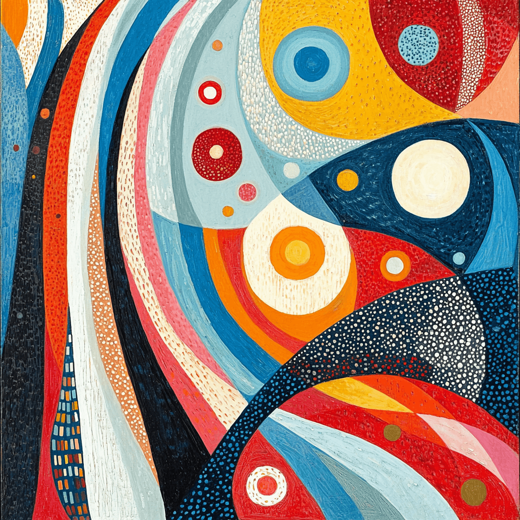 Paul Klee Inspired Melody Of Whimsy Paint By Numbers Art