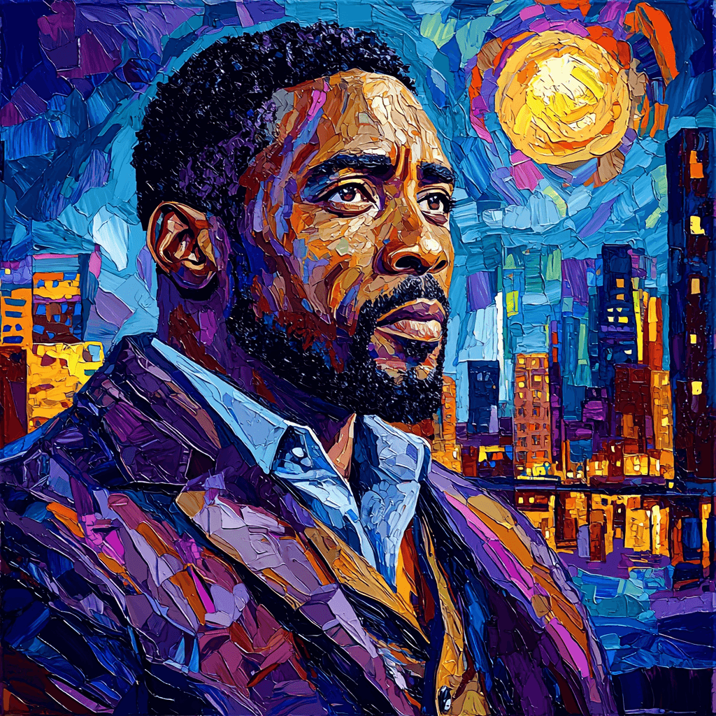 Idris Elba: The Charismatic Leader Of Action Number Painting