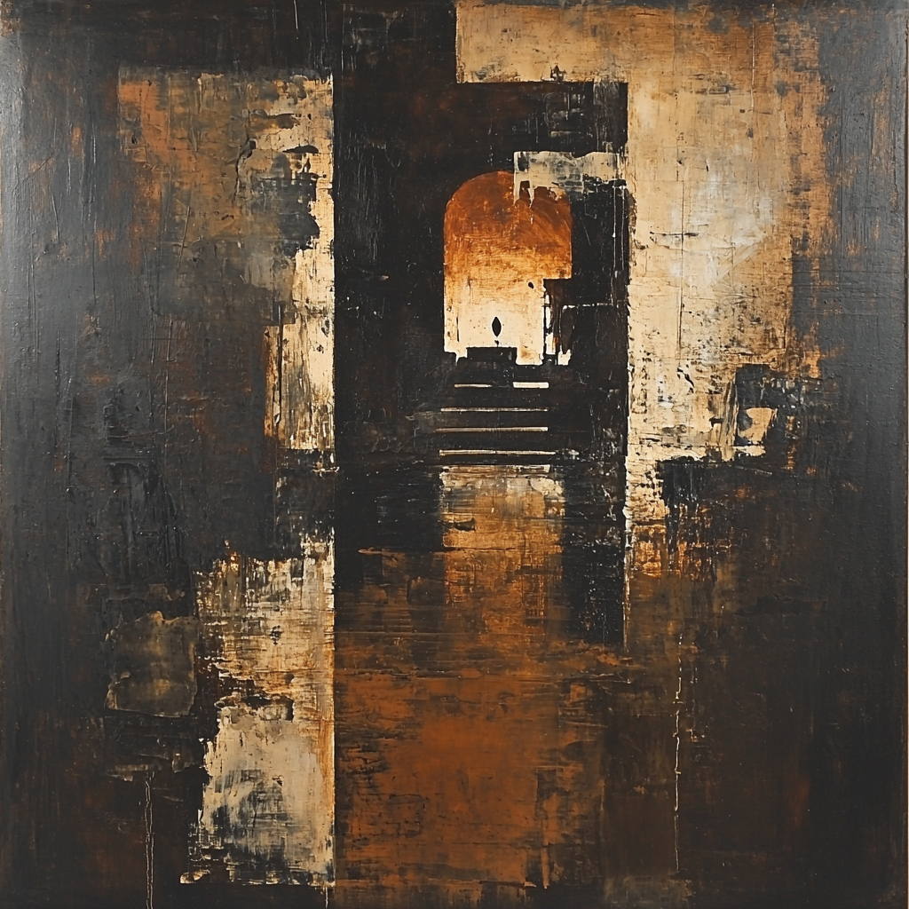 Caravaggio Inspired Abyss Of Reflection Paint By Color