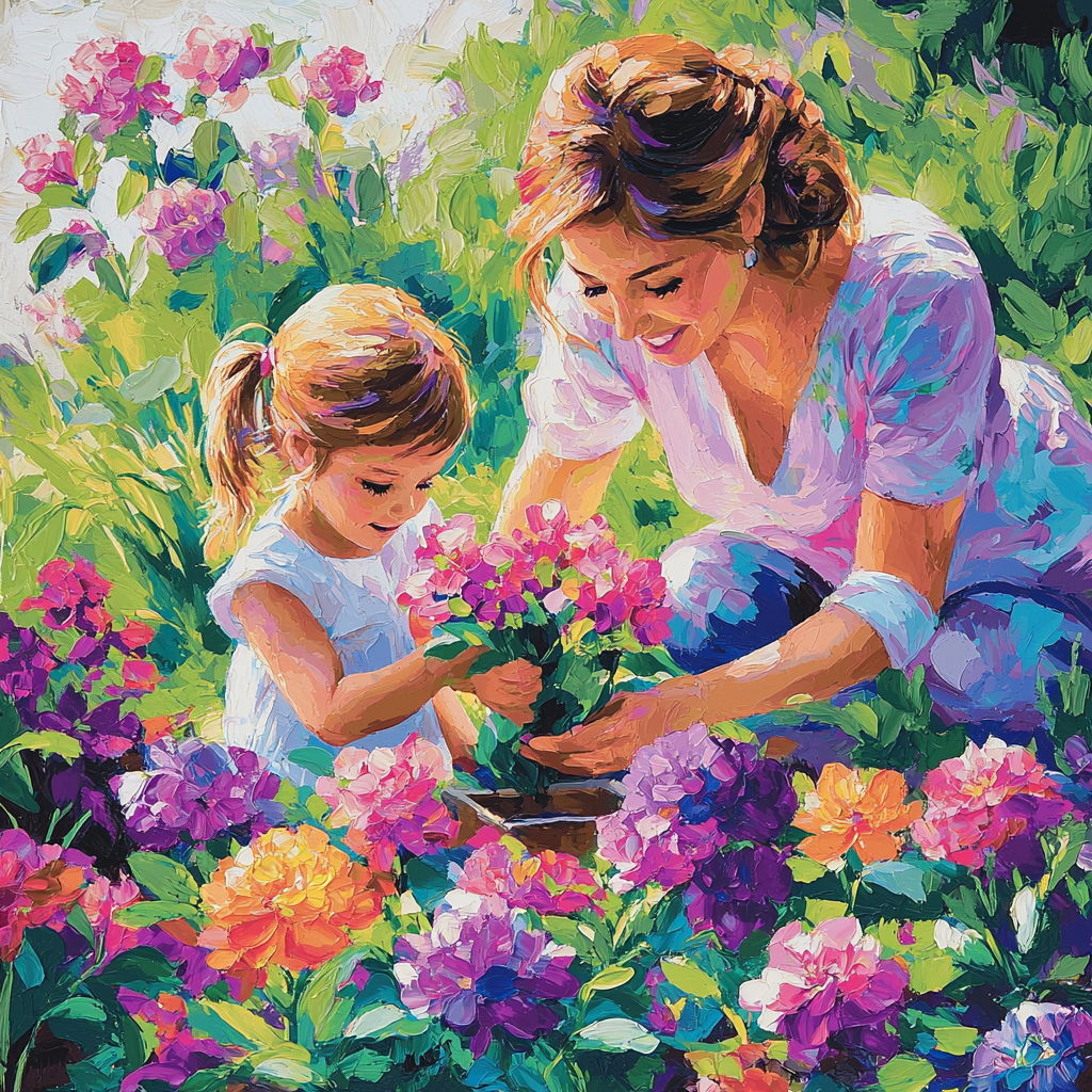 Afternoon Garden Retreat DIY Paint By Numbers