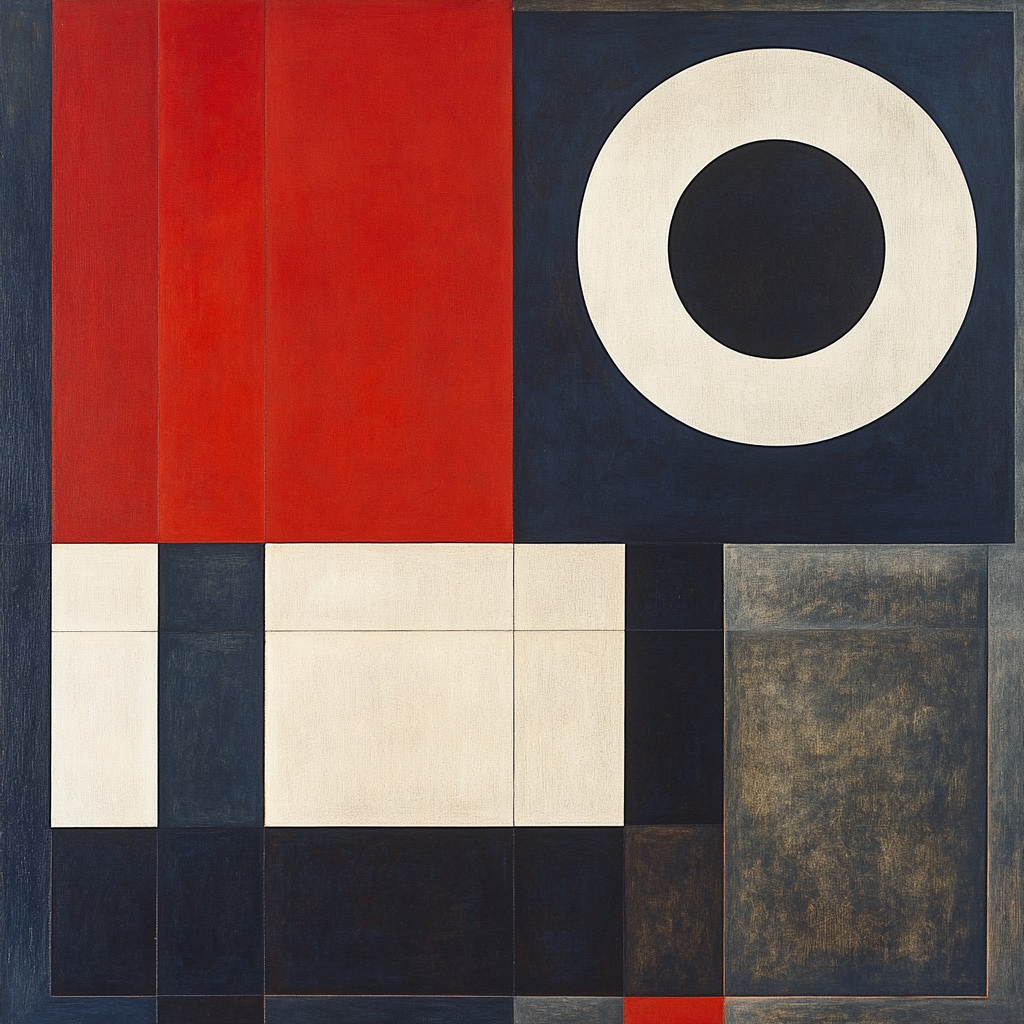 Kazimir Malevich Inspired Nebula Concord DIY paint by numbers