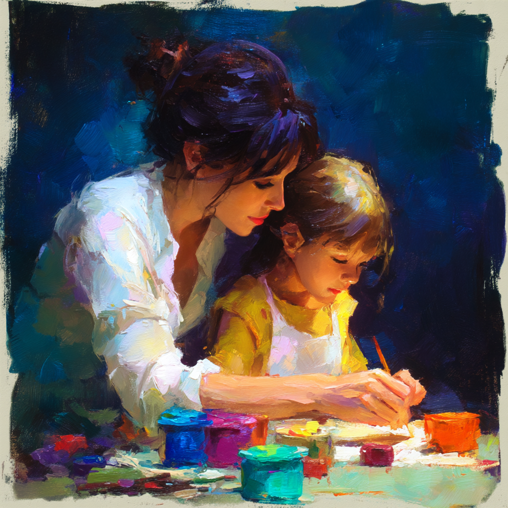 Creative Moments Together Paint By Color