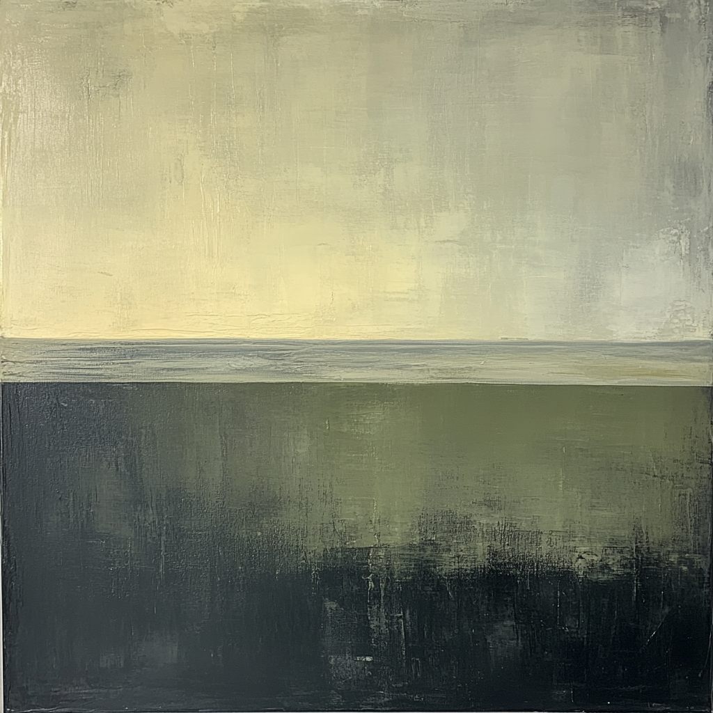 Mark Rothko Inspired Tranquil Horizons Paint by numbers art