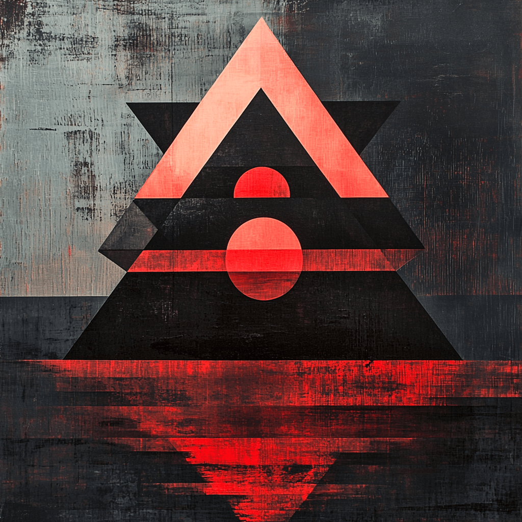 Kazimir Malevich Inspired Echoes Of Geometry Painting Number Kit