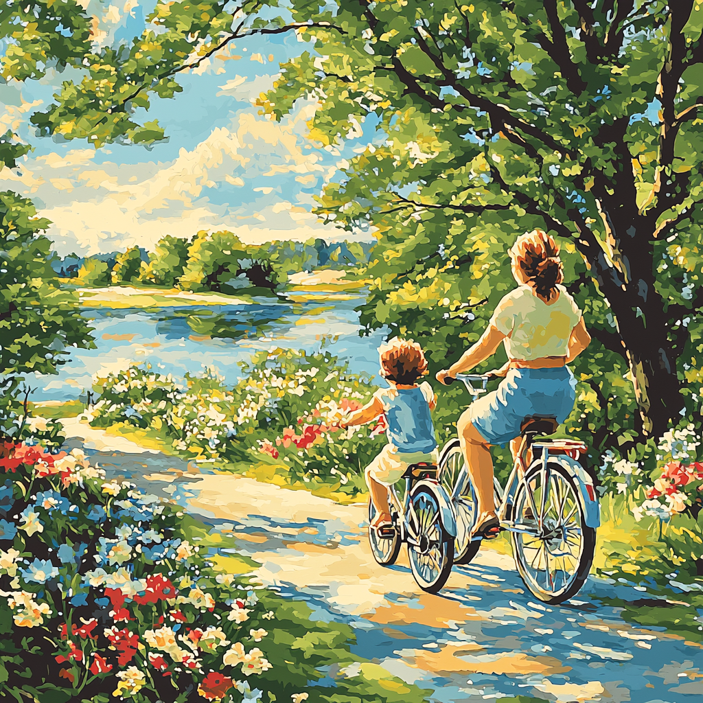 A Mother’s Joyride DIY Paint By Numbers
