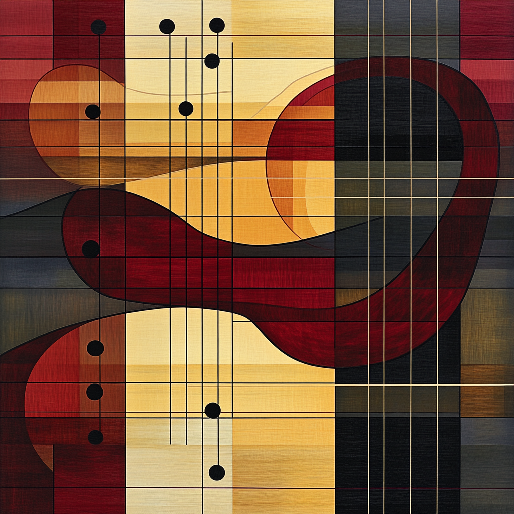 Paul Klee Inspired Silent Orchestra Paint by numbers art