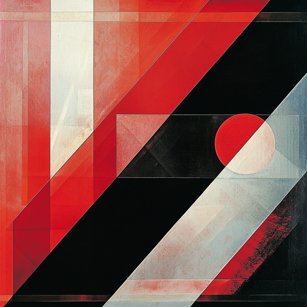 Kazimir Malevich Inspired Fluid Abstraction Paint By Numbers Kits