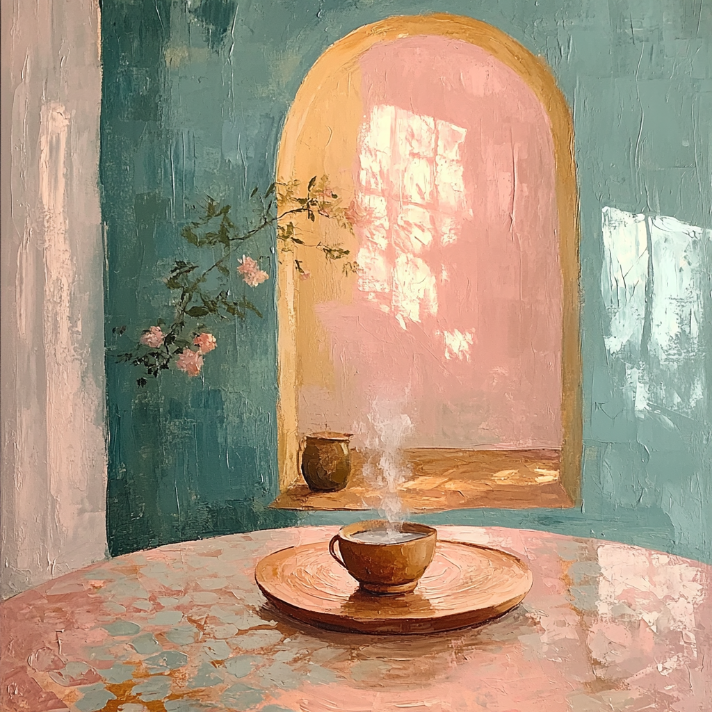 Edgar Degas Inspired Tea Of Late Afternoon Painting by numbers kit