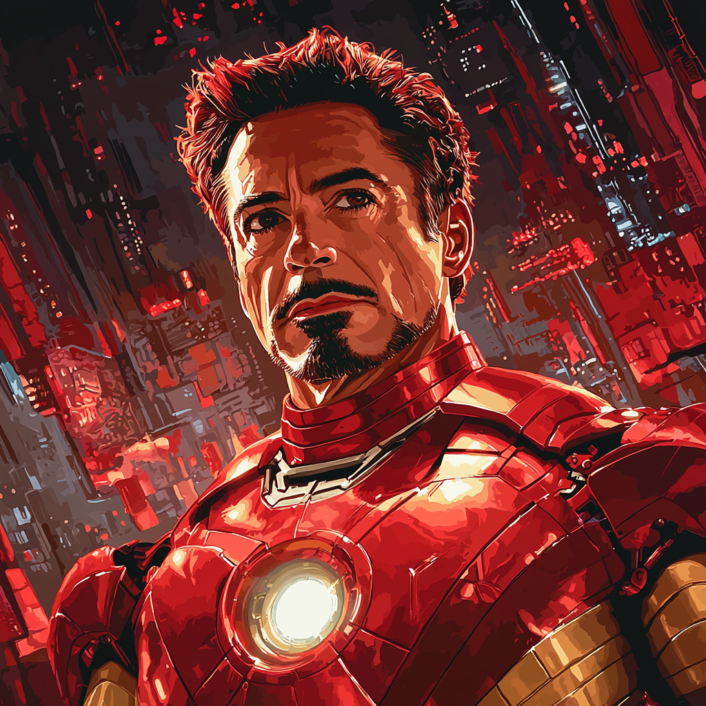 Robert Downey Jr.: The Iron Man Of Resilience And Brilliance Paint By Number
