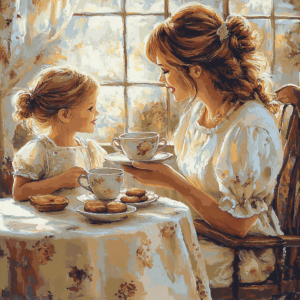 Sweet Tea Moments Painting Number Kit