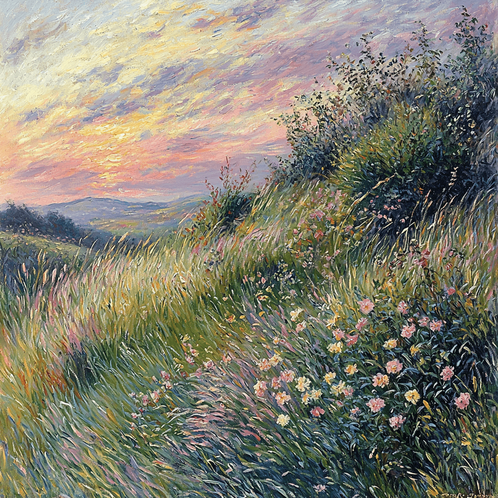 Pierre-Auguste Renoir Inspired Elysian Glow Paint By Numbers Art