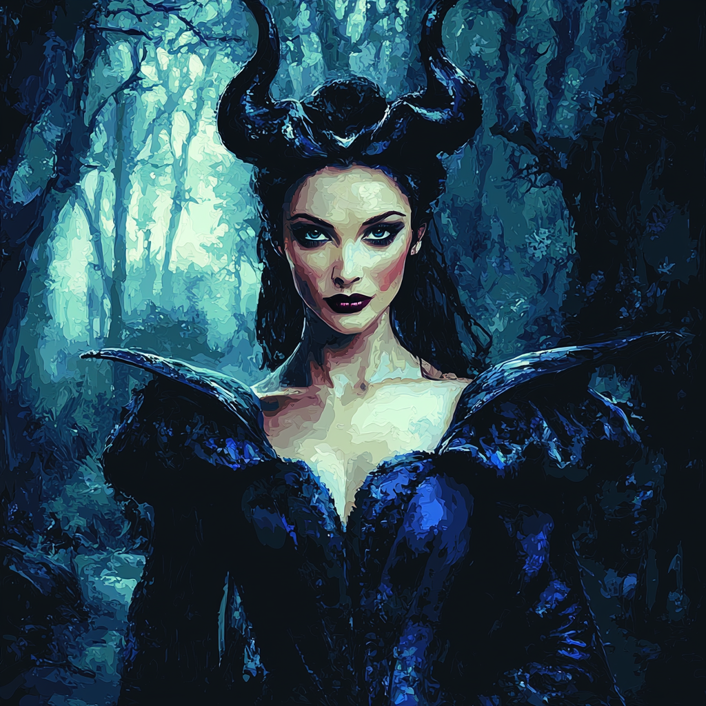 Angelina Jolie: The Protector Of The Realm Painting Number Kit