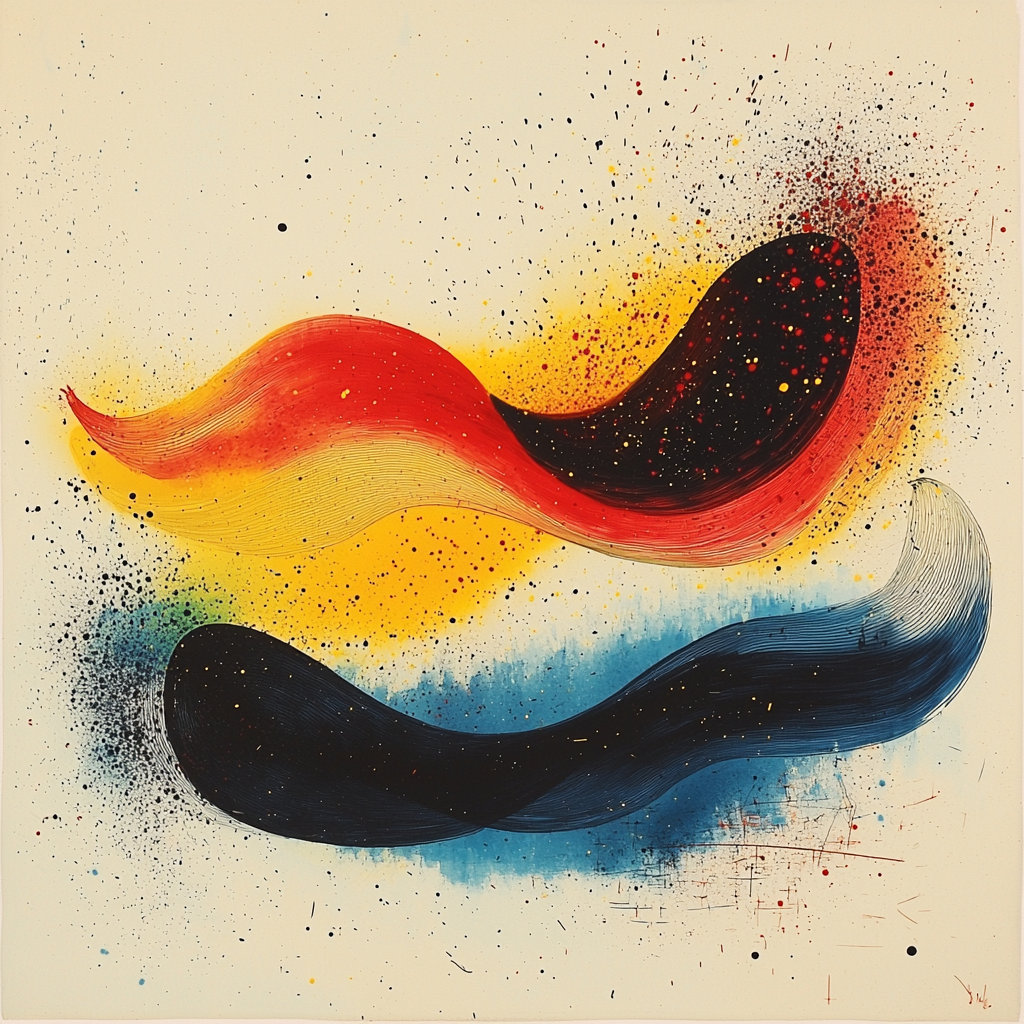 Joan Miró Inspired Organic Imaginings Paint By Numbers Art