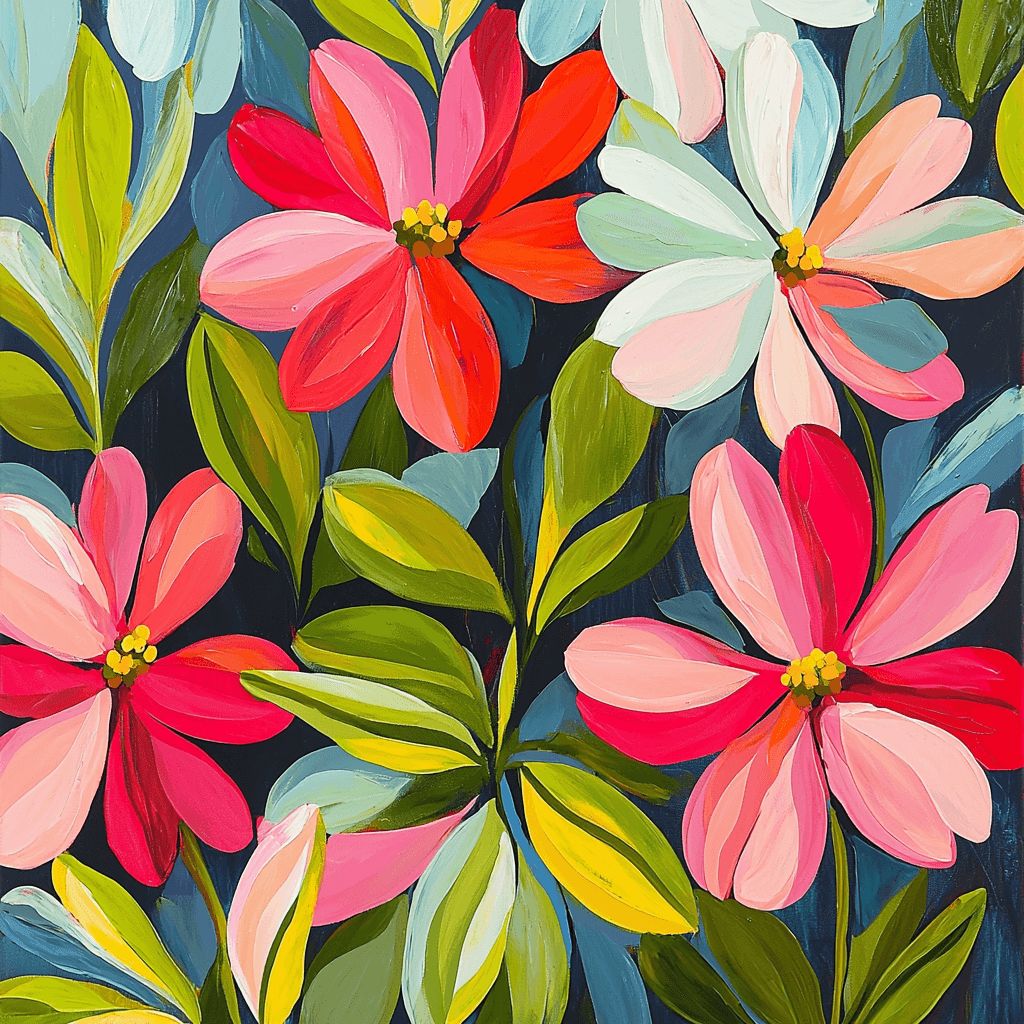 Frida Kahlo Inspired Spring Awakening DIY Paint By Numbers