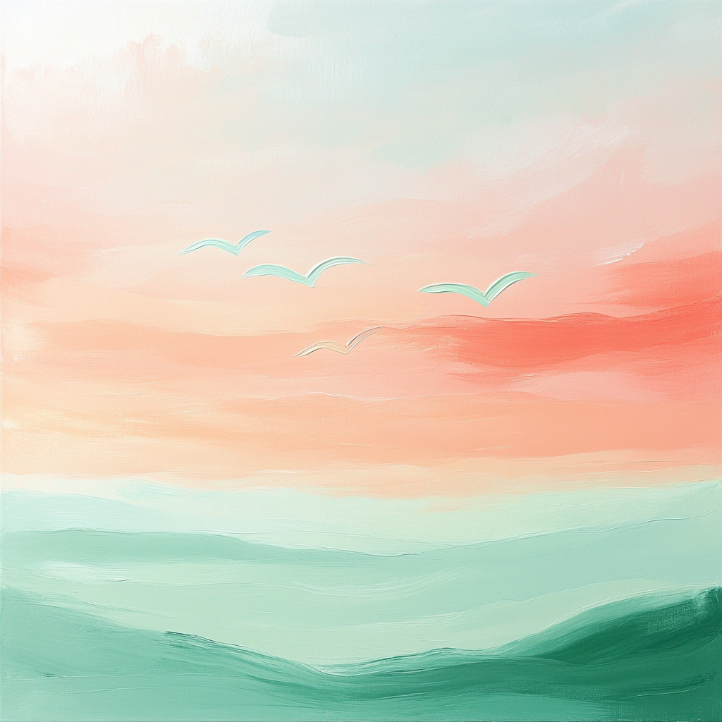 Edgar Degas Inspired Dawn Chorus Abstract Paint by numbers kits