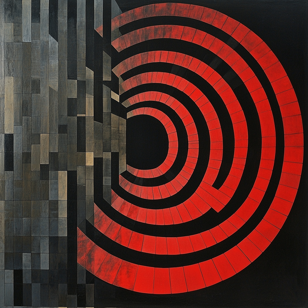 Kazimir Malevich Inspired Explorative Elements Numbered Painting Kits