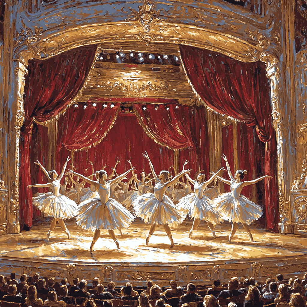 St. Petersburg Ballet Numbered Painting Kits