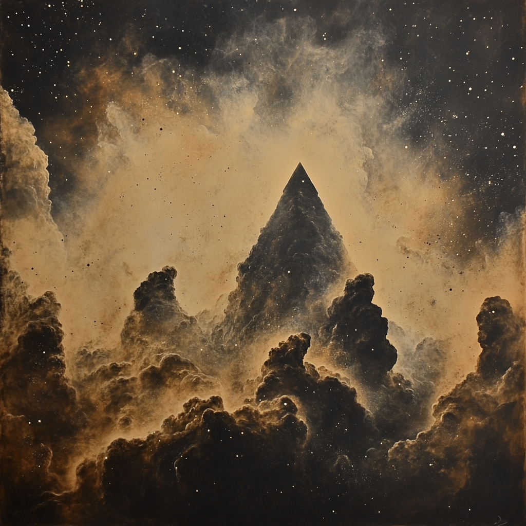 Michelangelo Inspired Stoneborne Nebula paint by number