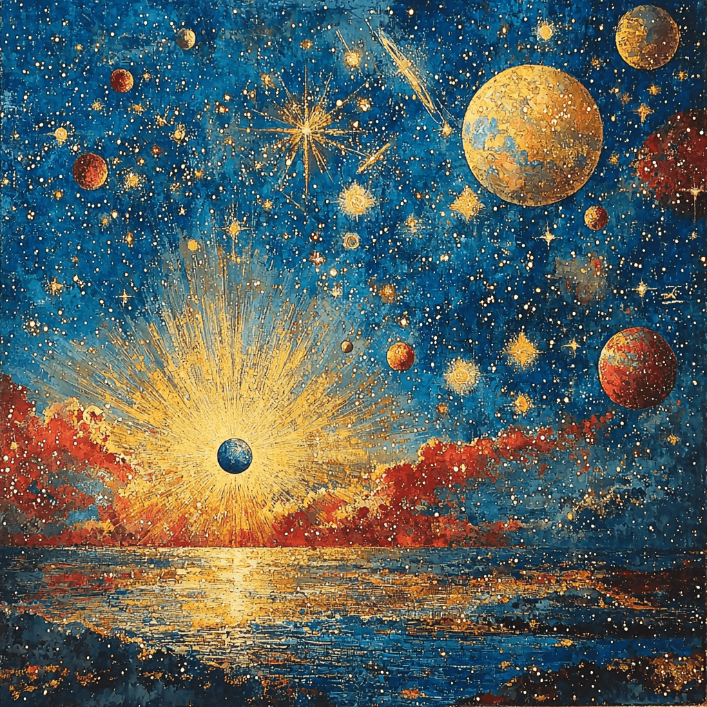 William Blake Inspired Eternal Cosmos Enchantment Paint By Numbers