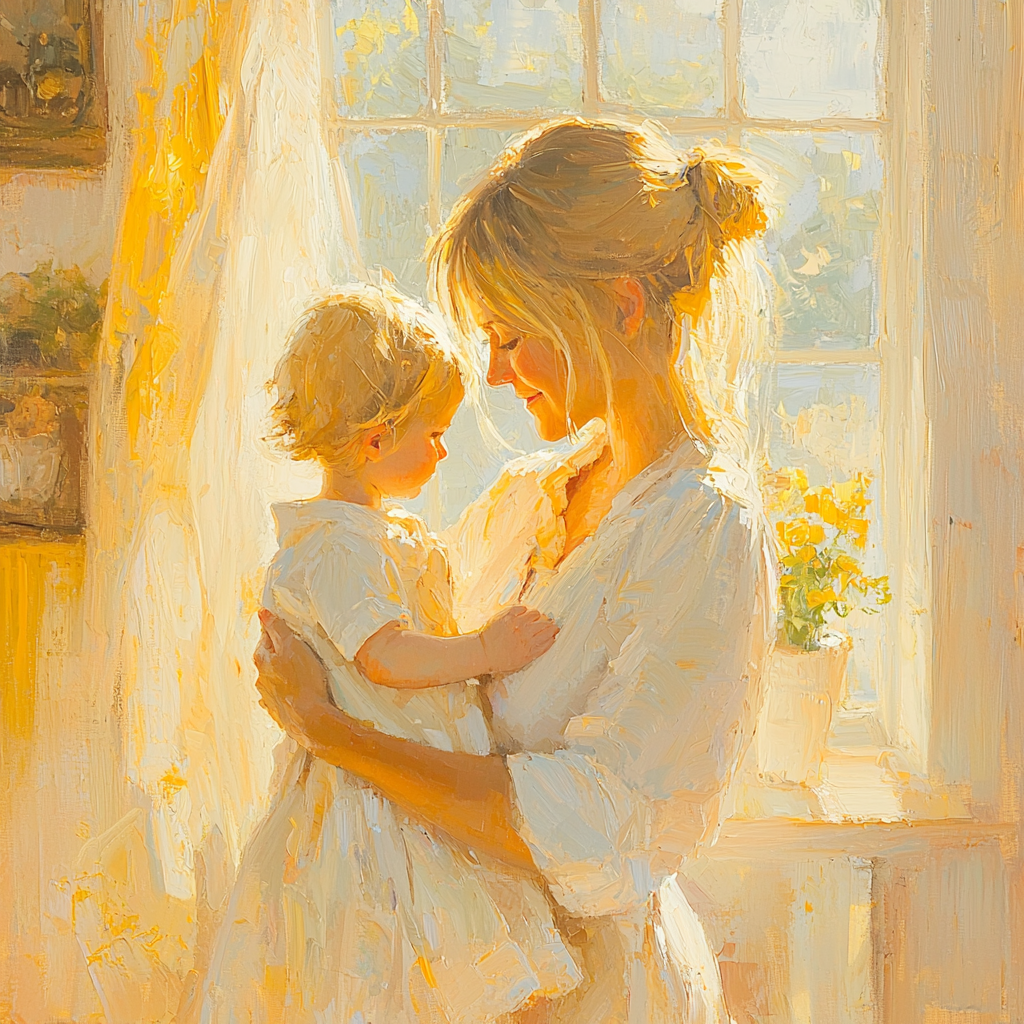 Sunbeam Kisses DIY Paint By Numbers