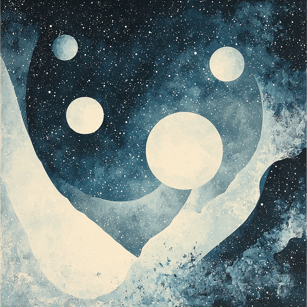 Max Ernst Inspired Dreams Of The Cosmos DIY Paint By Numbers