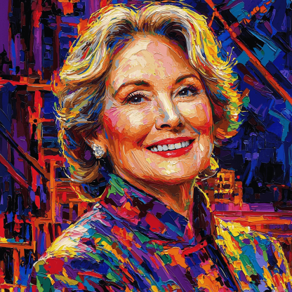 Meryl Streep: The Chameleon's Artistry In Cinema DIY Paint By Numbers