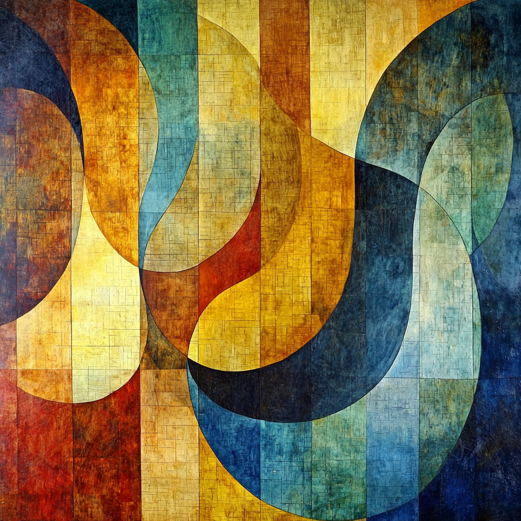 Paul Klee Inspired Vibrant Reverie Painting Number Kit