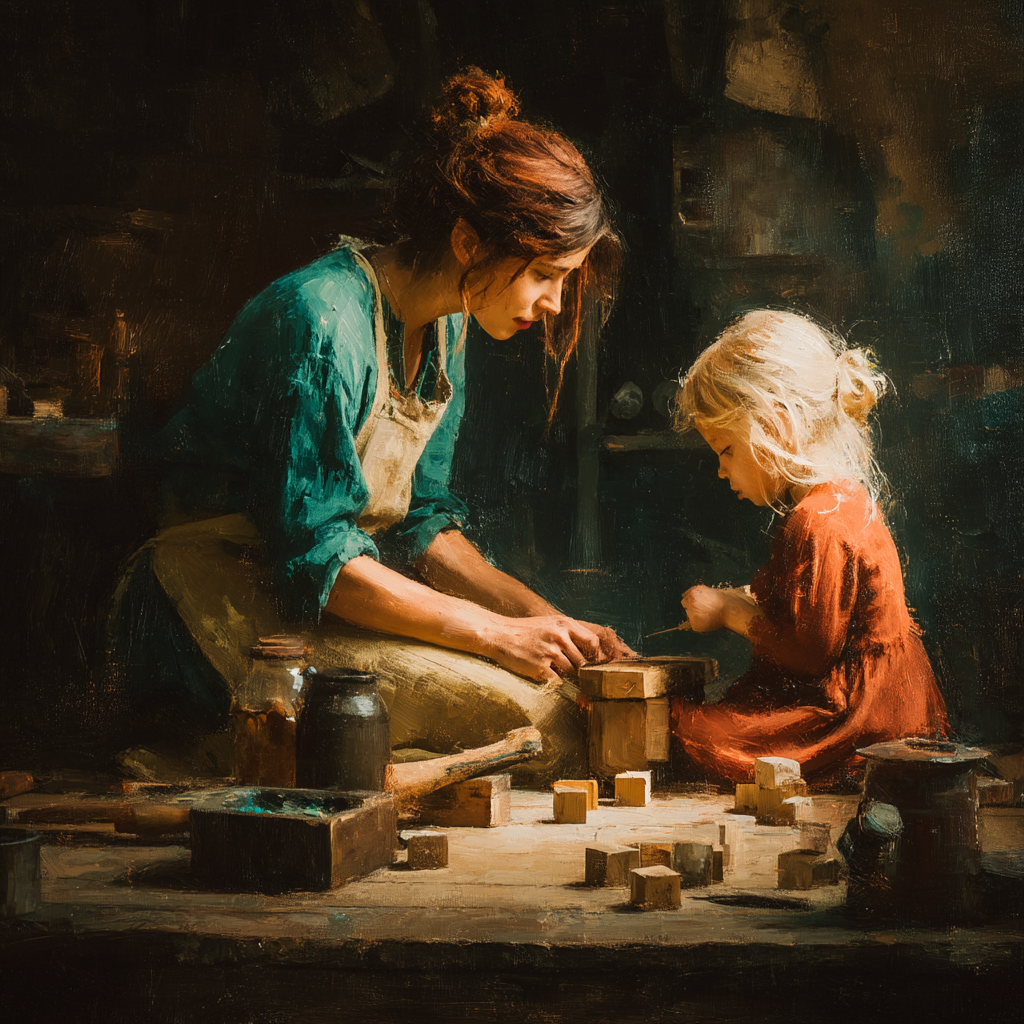 Carving Memories Number Painting