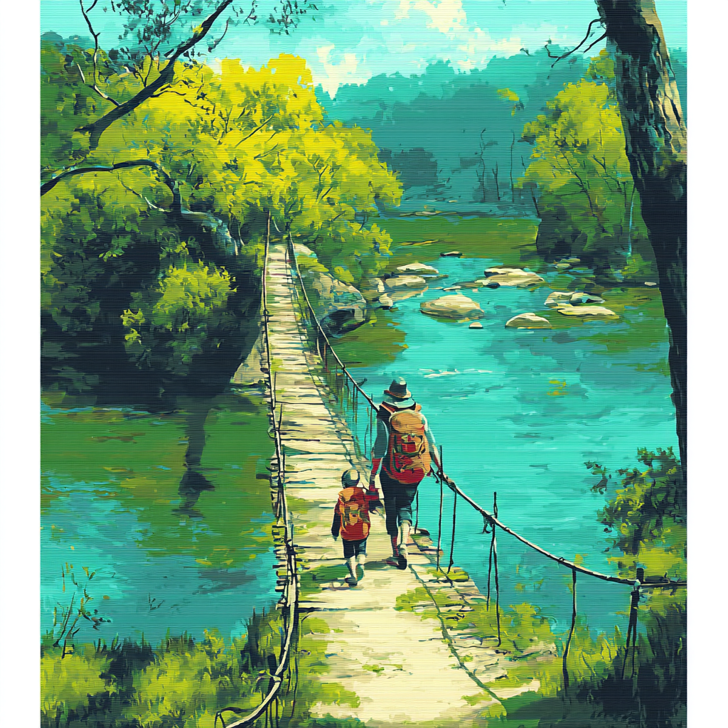 Bridges Of Bonding Paint By Number