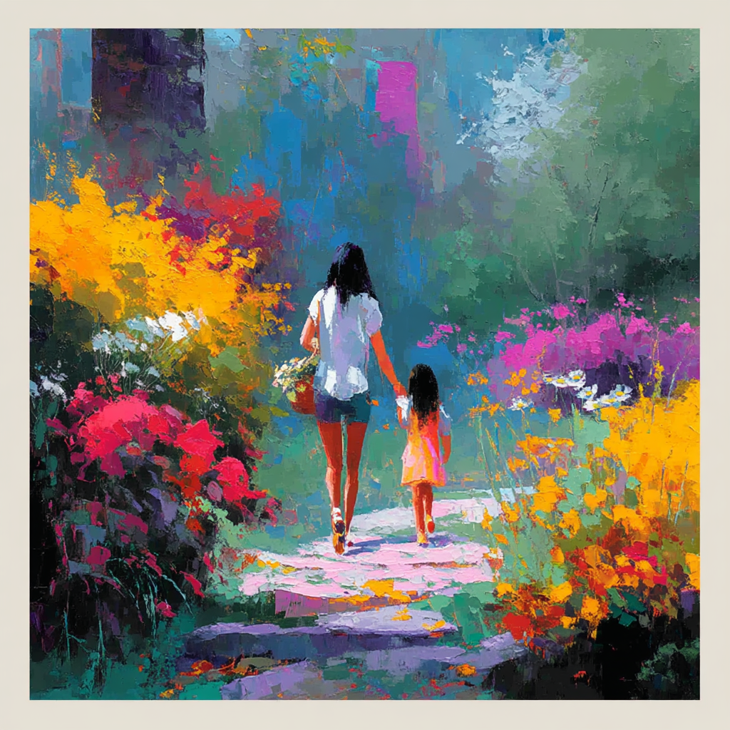 Exploring The Flower Garden Painting By Numbers Kit