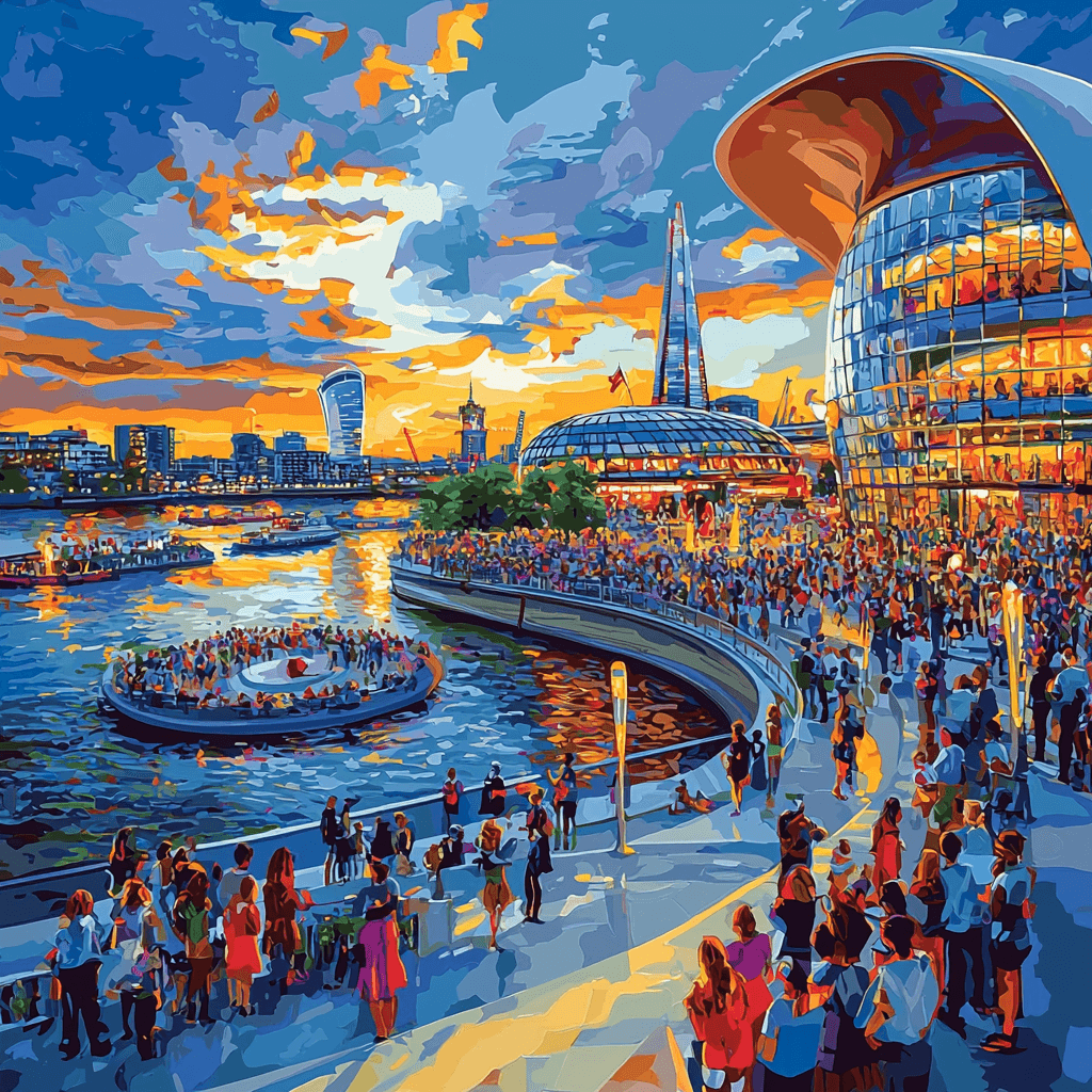 Southbank Centre - London Painting Number Kit