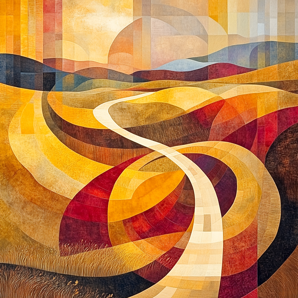 Paul Klee Inspired Rhythms Of Nature DIY paint by numbers