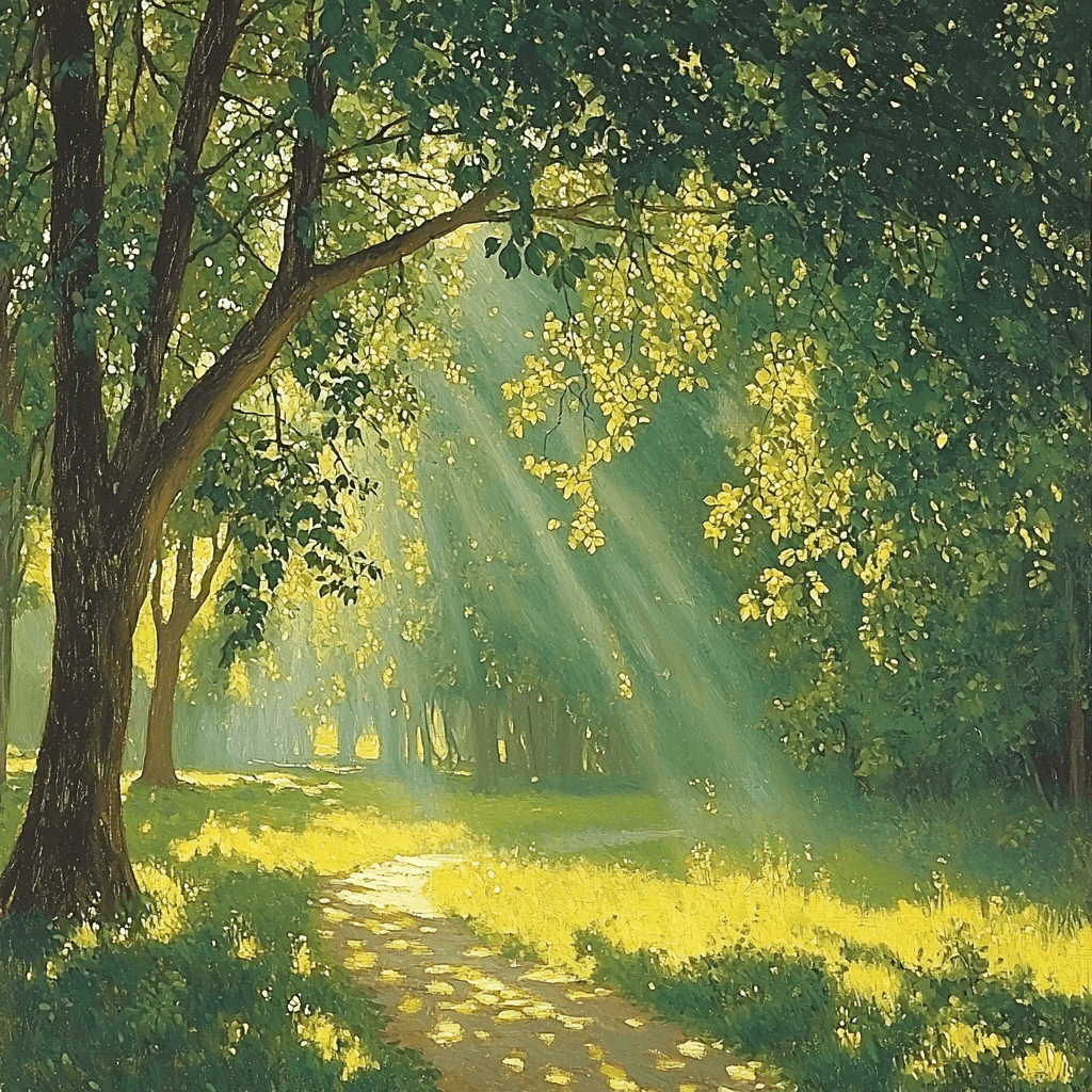 George Inness Inspired Forest Symphony Painting By Numbers Kit