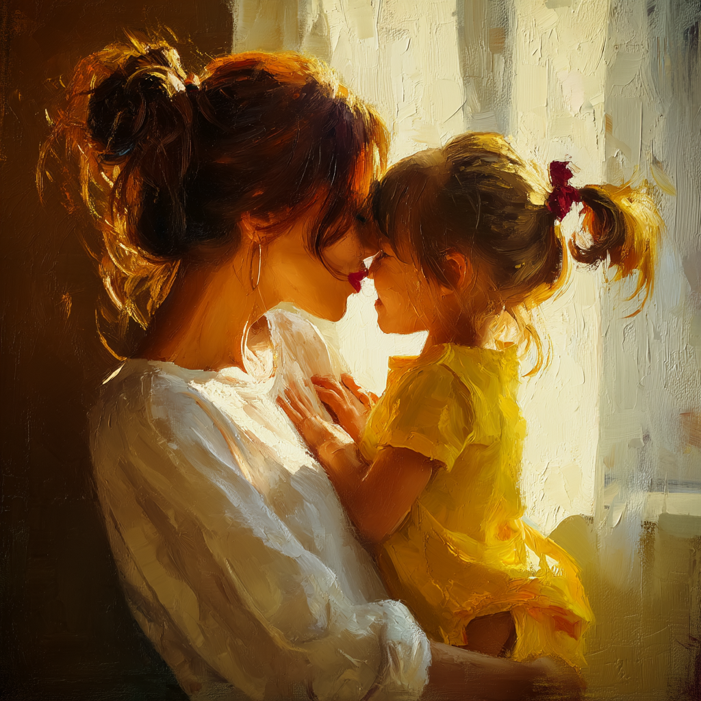 Embrace Of The Morning Sun Numbered Painting Kits